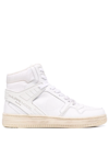 Philippe Model Logo-patch High-top Sneakers In White