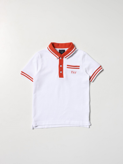 Fay Polo Shirt  Kids In White 1