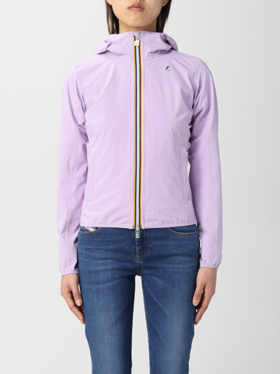 K-way Jackets Women Color Lilac In Peony | ModeSens