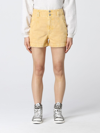 Isabel Marant Étoile Ladies Honey Tihiana High-waist Denim Shorts In Honey
