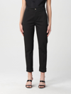 Dondup Trousers In Cotton Blend In Black