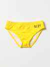 N°21 Swimsuit N° 21 Kids Color Yellow In Yellow