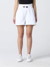 Chiara Ferragni Shorts With Star Eyes Application In White