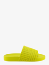 Bottega Veneta Intrecciato Logo-embossed Slides In Brown