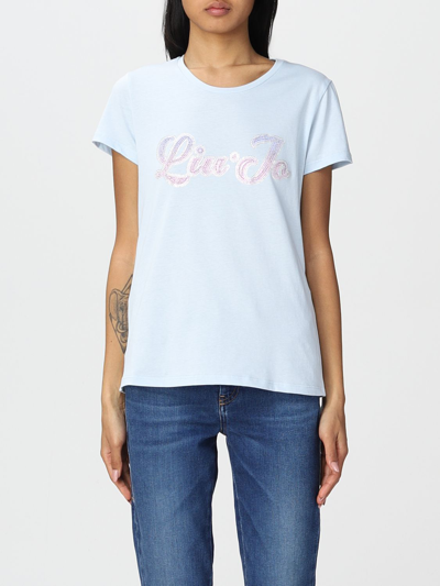 Liu •jo Jumper Women Liu Jo In Sky Blue