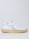 DIADORA MI BASKET DIADORA HERITAGE TRAINERS IN LEATHER,350309001