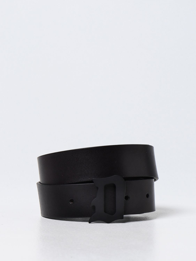 Dondup Leather Belt In Black
