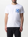 Dondup Cotton T-shirt With Logo In White