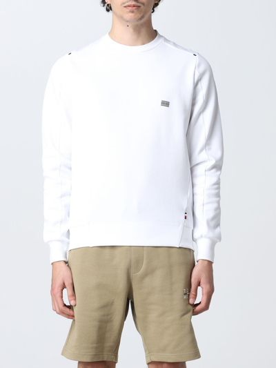 Tommy Hilfiger Cotton Blend Sweatshirt In White