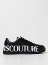 VERSACE JEANS COUTURE TRAINERS IN LEATHER,C89740002