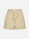 Twinset Cotton And Linen Shorts