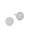 Hearts On Fire Women's Tessa 18k White Gold & Diamond Stud Earrings