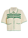BAUM UND PFERDGARTEN CAYLEY CROCHETED CARDIGAN