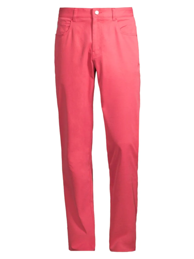 Peter Millar Men's Eb66 5-pocket Performance Pants In Cape Red