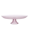 Fortessa Jupiter Cornflower Cake Stand In Pink