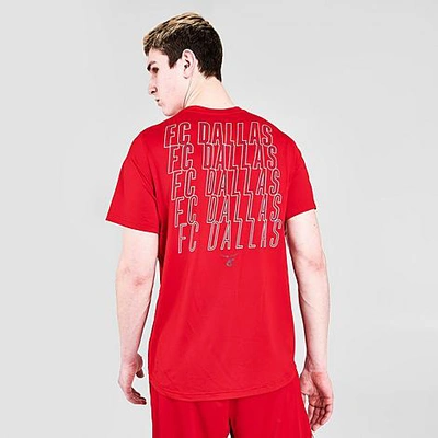 Adidas Team Men's Adidas Fc Dallas Club Short-sleeve T-shirt In Power Red