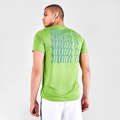 Adidas Team Men's Adidas Seattle Sos Fc Club Short-sleeve T-shirt In Rave Green