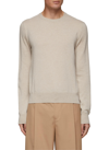 THE ROW 'BENJI' LONG SLEEVE CASHMERE KNIT SWEATER