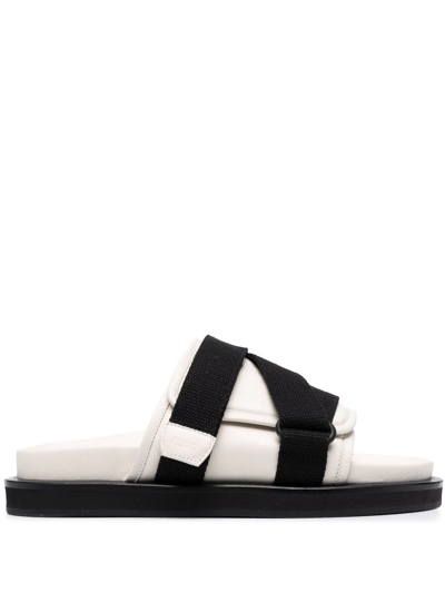 Ambush Padded Slip-on Sandals In White