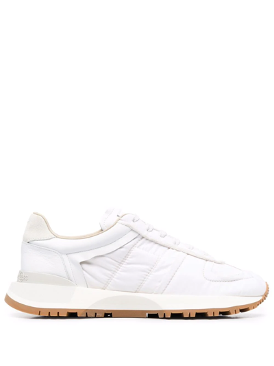 Maison Margiela Retro Low-top Sneakers In White