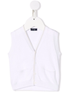 IL GUFO BUTTON-UP KNITTED VEST