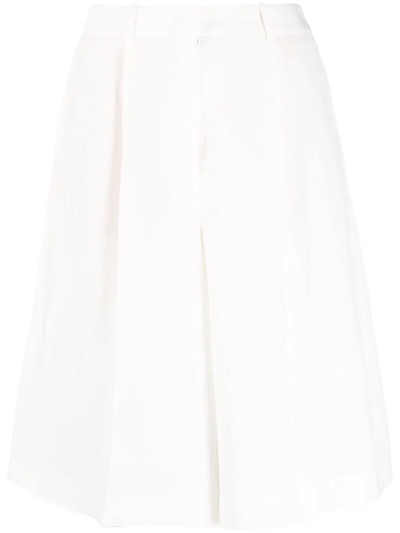 Fabiana Filippi Knee-length Tailored Shorts In White