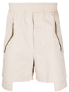 ALYX LAYERED STRAIGHT BERMUDA SHORTS