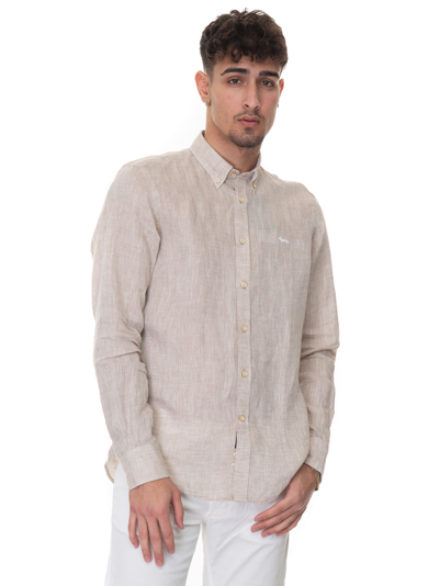 Harmont & Blaine Casual Shirt Beige  Man