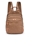 TSD BRAND TURTLE COVE CANVAS BACKPACK