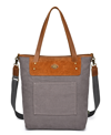 TSD BRAND VALLEY OAK CANVAS TOTE BAG