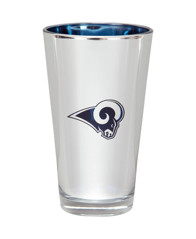 Memory Company Los Angeles Rams 16 oz Electroplated Pint Glass In Bronze