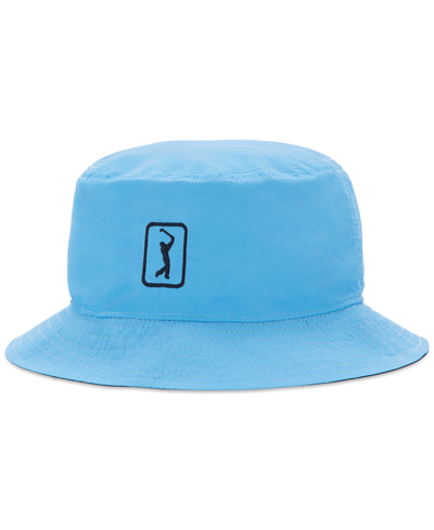 Pga Tour Men's Reversible Solid Bucket Hat In All Aboard