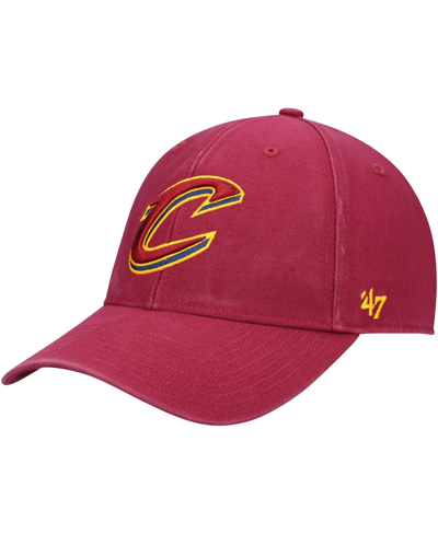 47 Brand Men's '47 Wine Cleveland Cavaliers Mvp Legend Adjustable Hat
