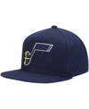 Mitchell & Ness Men's  Navy Utah Jazz Ground 2.0 Snapback Hat In Navy