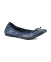 White Mountain Women's Sunnyside Ballet Flat Women's Shoes In Navy Smooth