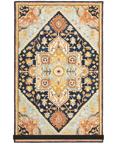 JHB DESIGN ALFRESCO 28408 NAVY 3'6" X 5'6" AREA RUG