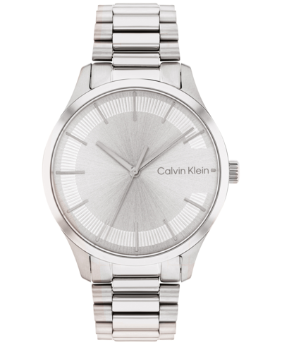 Calvin Klein Stainless Steel Bracelet Watch 35mm In Silver