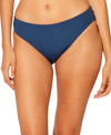 Bleu Rod Beattie Sarong Hipster Bikini Bottoms Women's Swimsuit In Wave Runner Blue