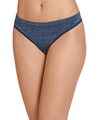 Jockey Women's Smooth And Shine Thong Underwear In Just Past Midnight