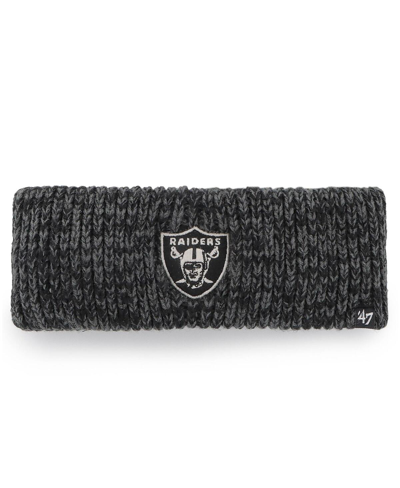 47 Brand Women's '47 Las Vegas Raiders Team Meeko Headband In Black