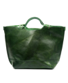 Old Trend Women's Genuine Leather Gypsy Soul Tote Bag In Olive