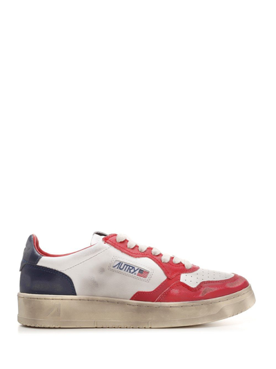 Autry Medalis Super-vintage Trainers In Multi-colored