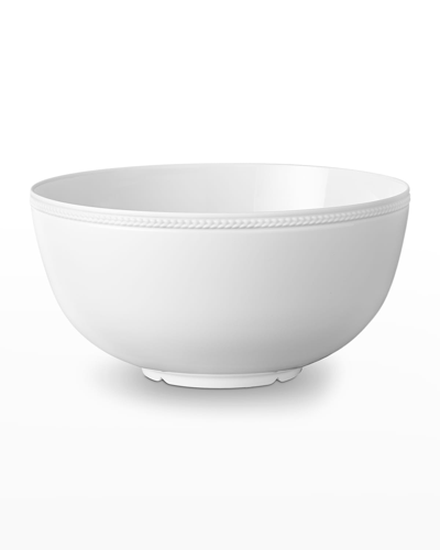 L'objet Soie Tressee Bowl, White