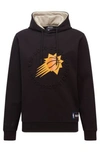 Hugo Boss Boss & Nba Hooded Sweatshirt With Dual Branding In Nba Suns