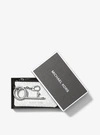 MICHAEL KORS LOGO POUCH AND NO TOUCH KEYCHAIN SET