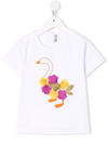 Il Gufo Graphic-print Short-sleeved T-shirt In White