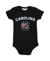 Two Feet Ahead Infant Boys And Girls Black South Carolina Gamecocks Arch & Logo Bodysuit In Black