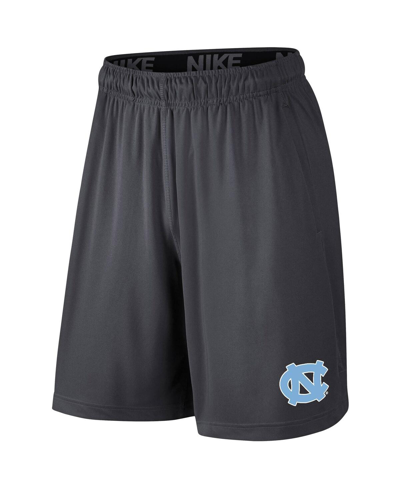 Nike Youth Boys  Anthracite North Carolina Tar Heels Performance Fly Shorts