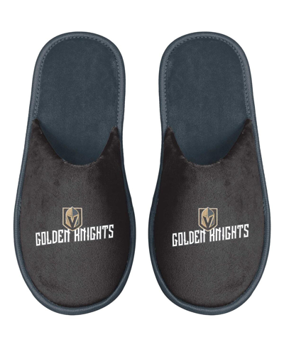 Foco Men's  Vegas Golden Knights Scuff Slide Slippers In Black