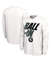 Nike Men's College (michigan State) T-shirt In White